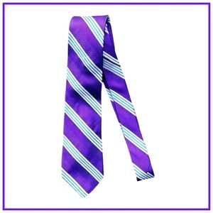 Holland & Sherry Men’s Luxury Silk Necktie. Red/Purple, Navy, Green.​​​